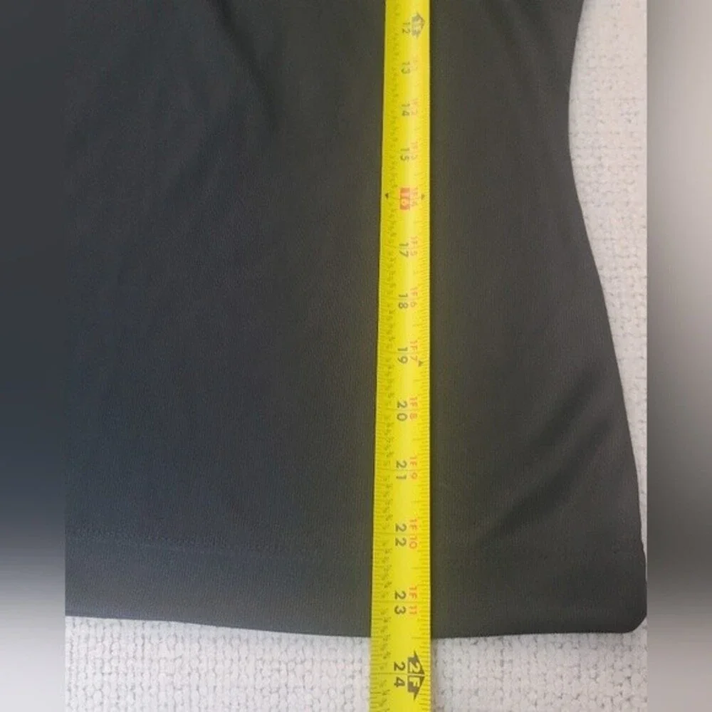 Nike Golf Dri-Fit Black Polo Shirt Logo Mini Mobile Company